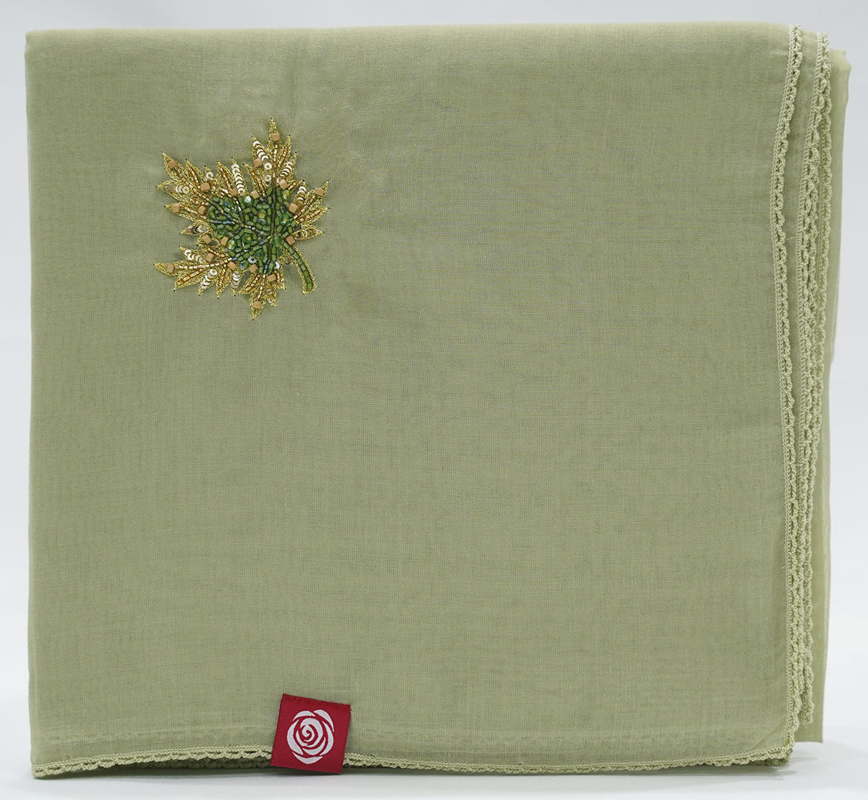 DK5-41 شيلة بيت منثرات عريضة - قطن ويل