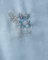 DK6-61 شيلة بيت منثرات عريضة - قطن ويل