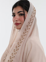 UQ1-01 شيل بيت عريضة مطرزة