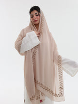 UQ1-01 شيل بيت عريضة مطرزة