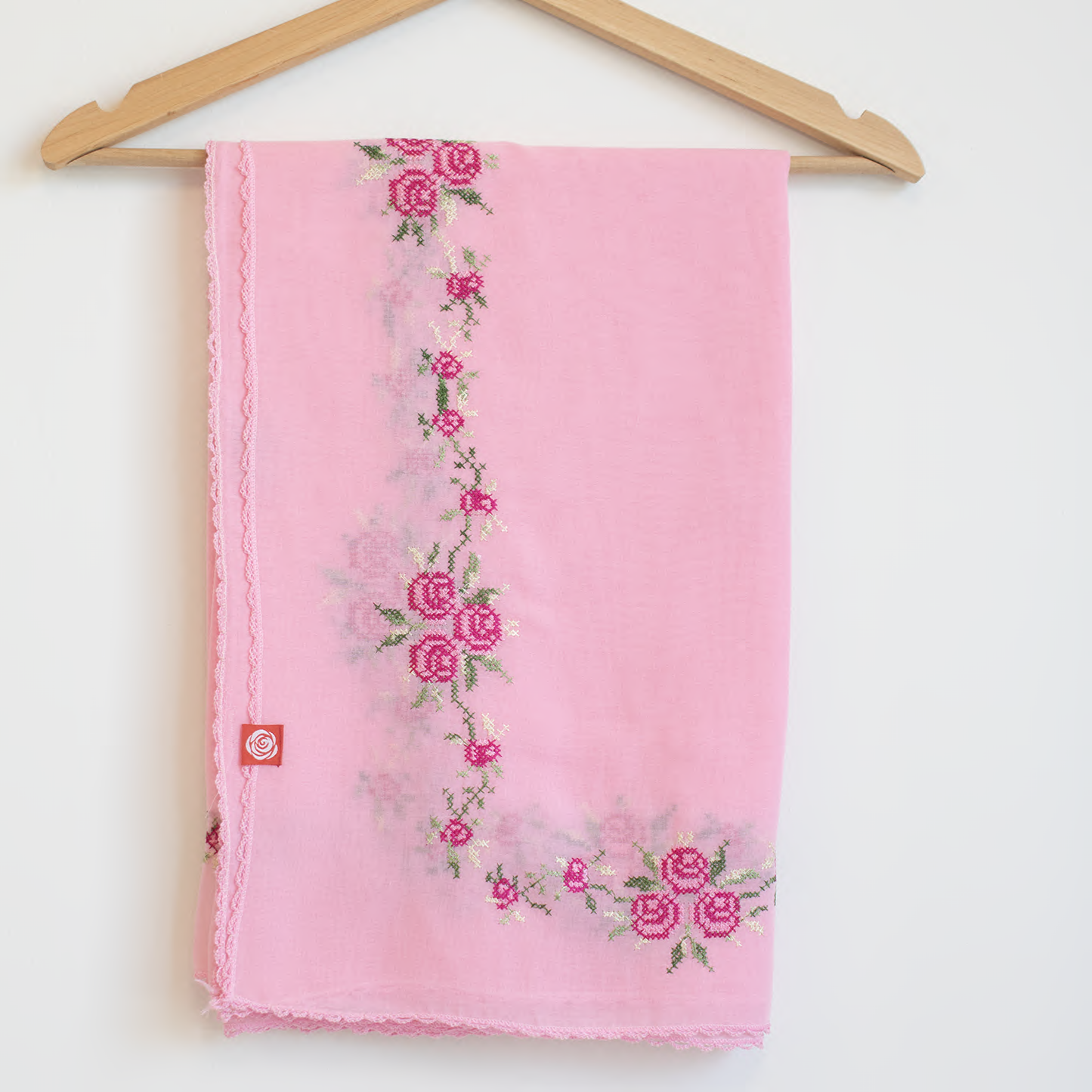 RZ5-09 شيل بيت عريضة جوري روز وردي