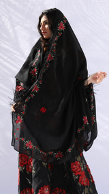 RZ1-379 شيلة جوري روز سودة - Shailah.ae شيلة