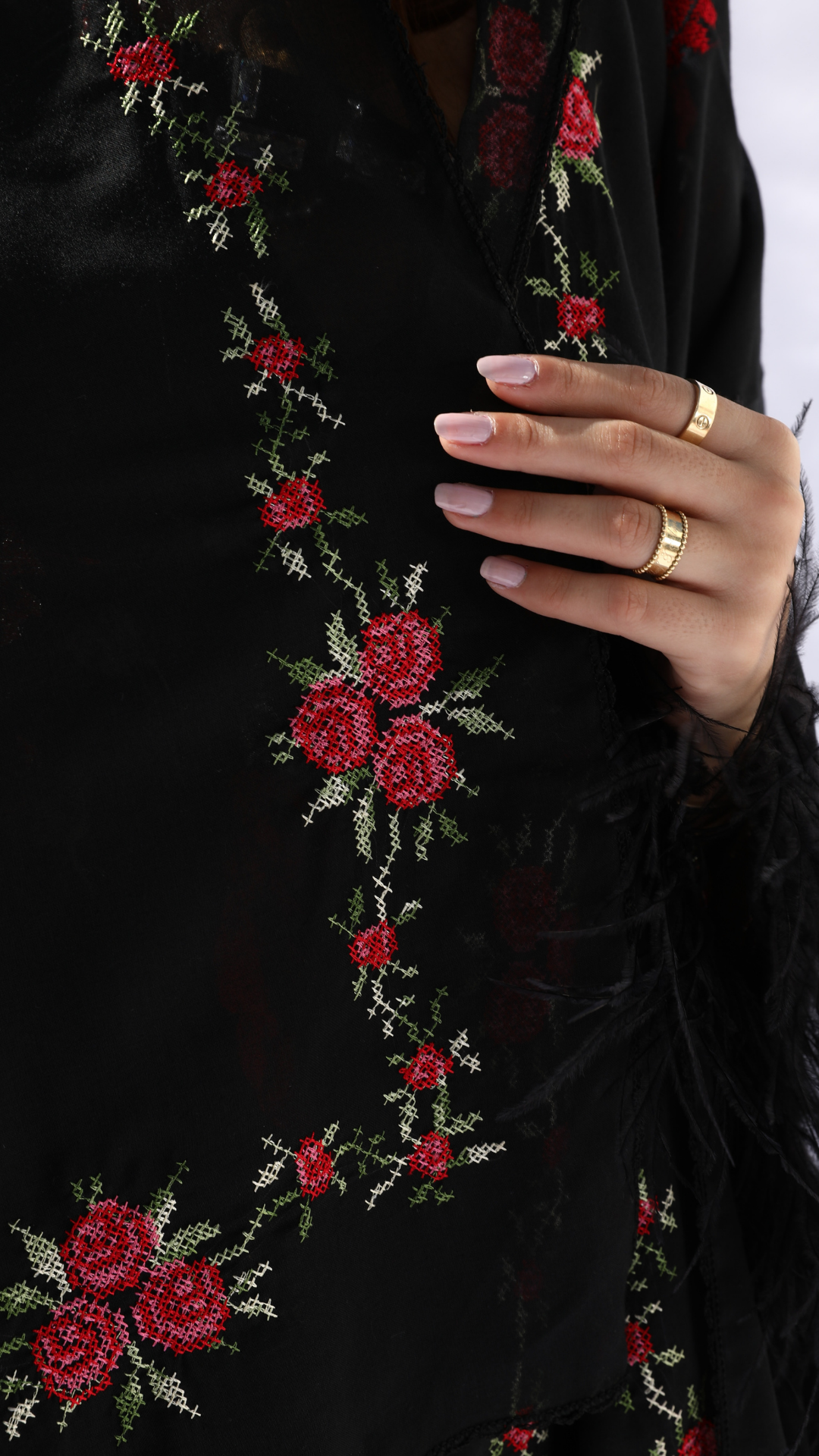 RZ1-379 شيلة جوري روز سودة - Shailah.ae شيلة