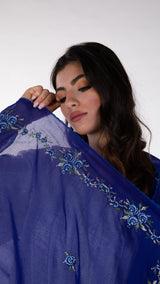 RZ3-10 شيلة جوري روز نيلي - Shailah.ae شيلة